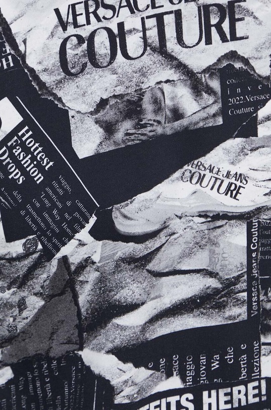 Versace Jeans Couture tricou din bumbac 76GAH6L0.JS275 negru