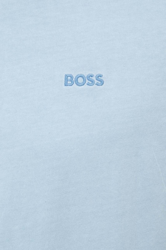 BOSS Orange t-shirt bawełniany niebieski 50512097