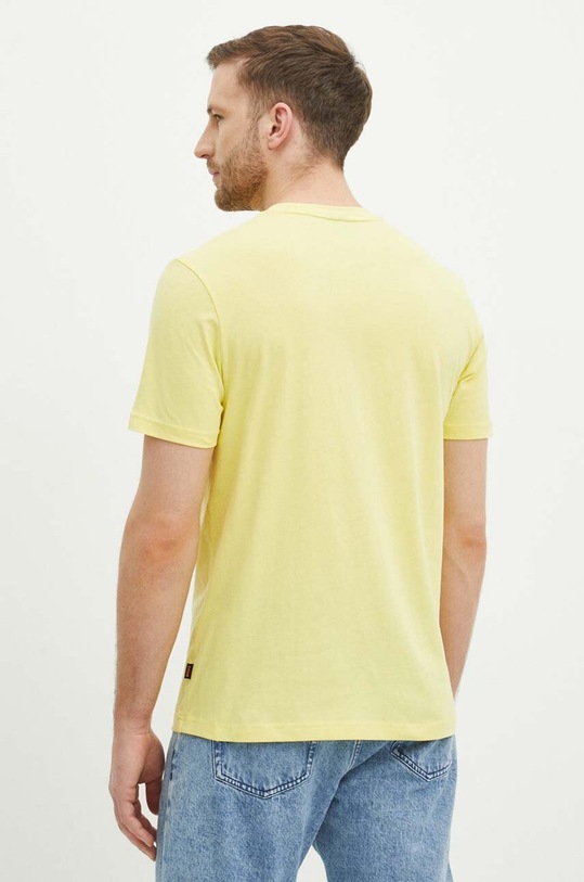 Odzież BOSS Orange t-shirt bawełniany 50515626 żółty