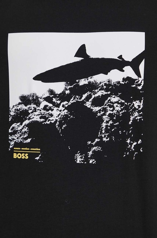 BOSS Orange t-shirt bawełniany 50515626 czarny