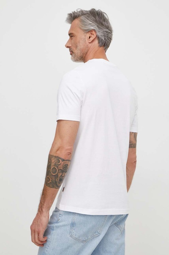 Oblačila Bombažna kratka majica Boss Orange 50515997 bela