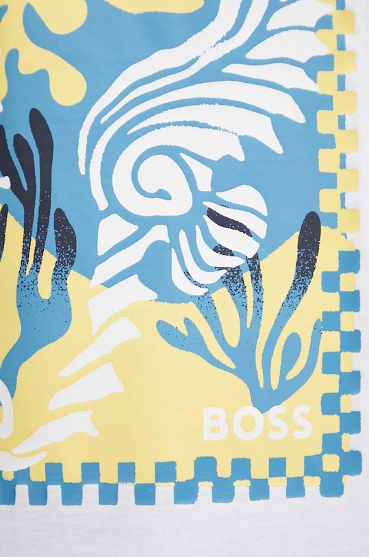 BOSS Orange t-shirt bawełniany 50516003 biały