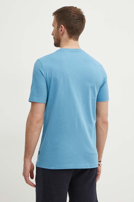 Odzież BOSS Orange t-shirt bawełniany 50516003 niebieski