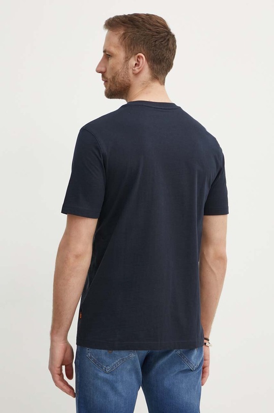 Odzież BOSS Orange t-shirt bawełniany 50516003 granatowy