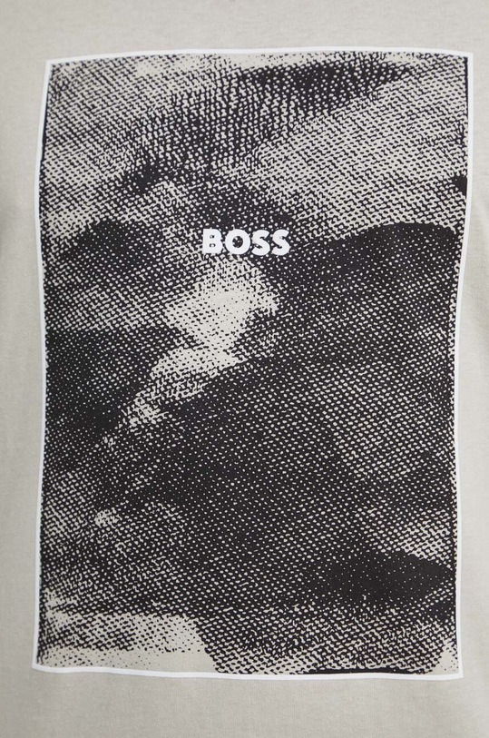BOSS Orange t-shirt bawełniany 50518900 beżowy