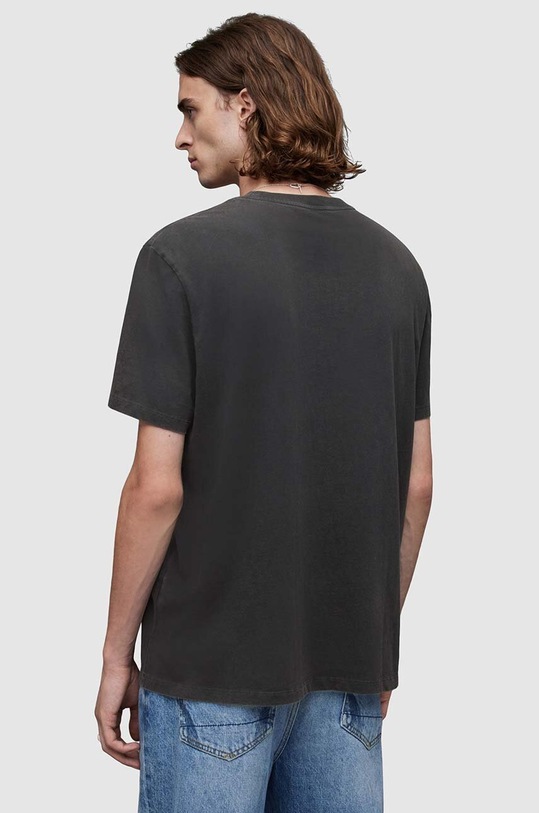 Одежда Хлопковая футболка AllSaints Dimension MG092Z чёрный