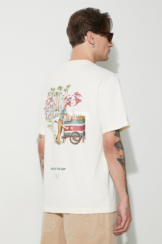 Clothing Filling Pieces cotton t-shirt 74434019936 beige