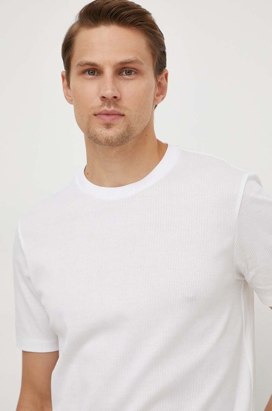 BOSS tricou din bumbac bej 50511595