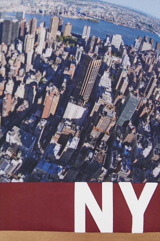 Бавовняна футболка BOSS бежевий 50512110