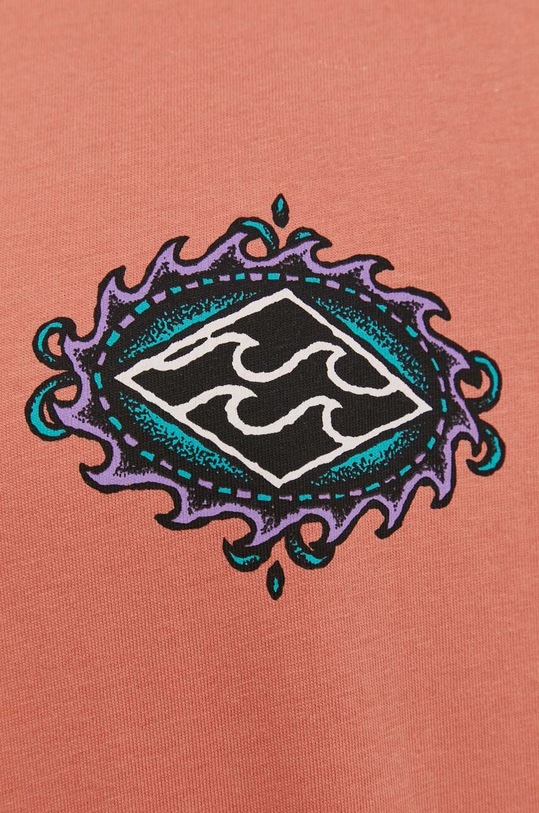 Billabong tricou din bumbac ABYZT02255 portocaliu