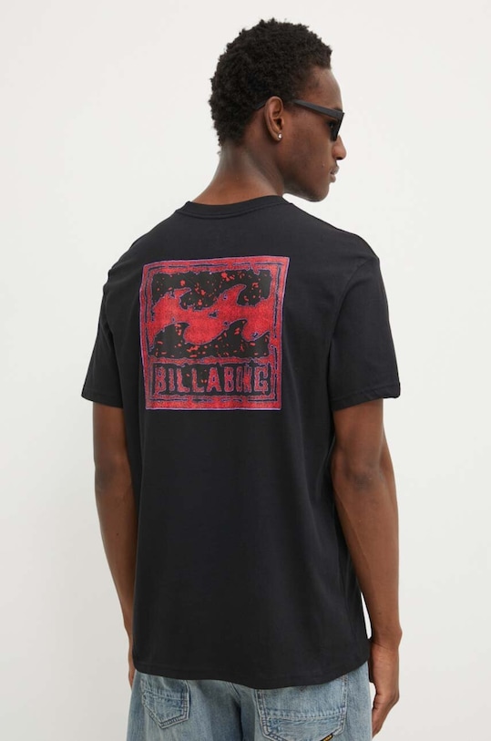 Odzież Billabong t-shirt bawełniany ABYZT02255 czarny