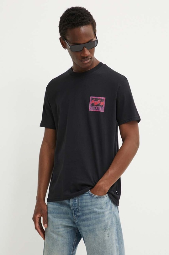 Billabong t-shirt bawełniany czarny ABYZT02255