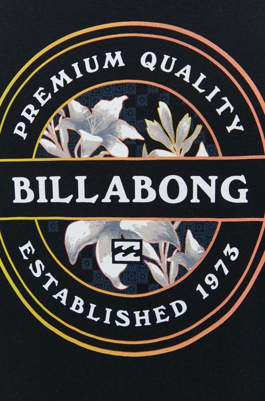 Billabong t-shirt bawełniany EBYZT00168 czarny