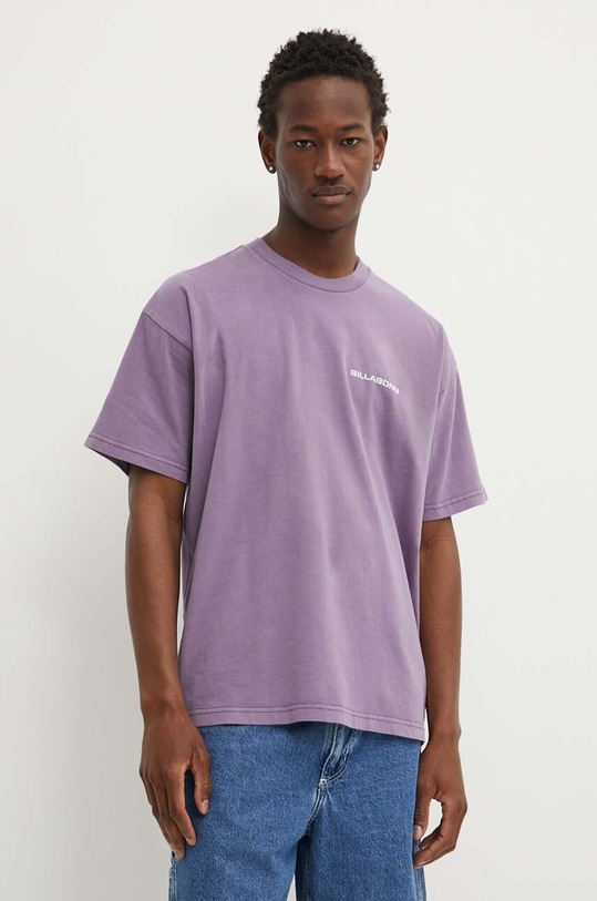 Billabong tricou din bumbac Paradise ABYZT02309 violet SS24