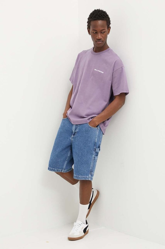 Îmbrăcăminte Billabong tricou din bumbac Paradise ABYZT02309 violet