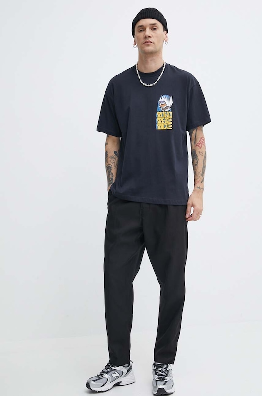 Billabong t-shirt bawełniany ABYZT02234 czarny SS24