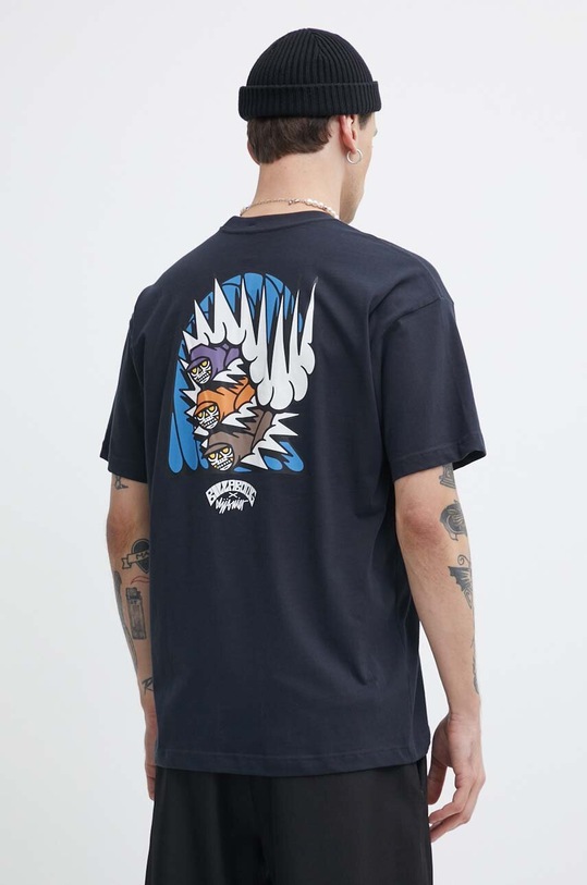 Odzież Billabong t-shirt bawełniany ABYZT02234 czarny