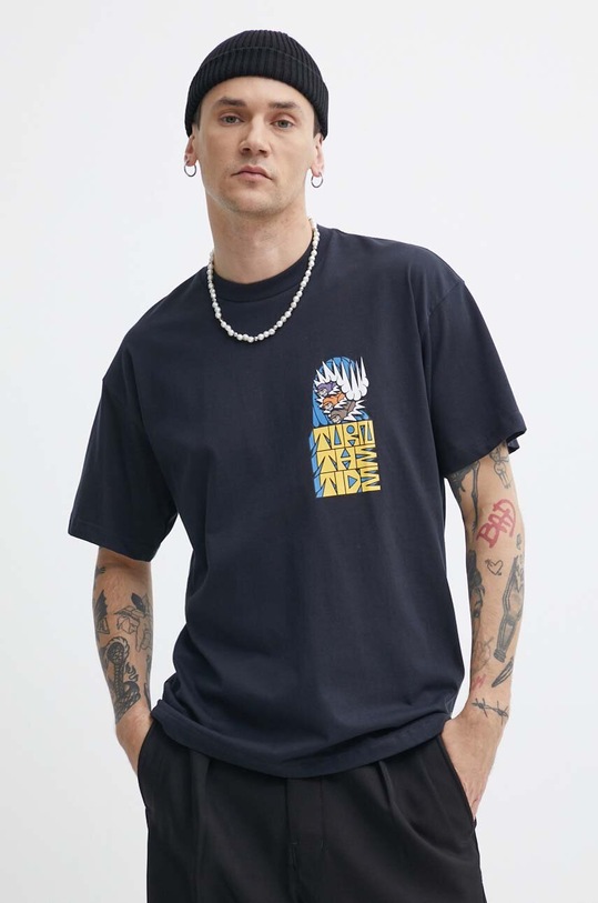 Billabong t-shirt bawełniany czarny ABYZT02234