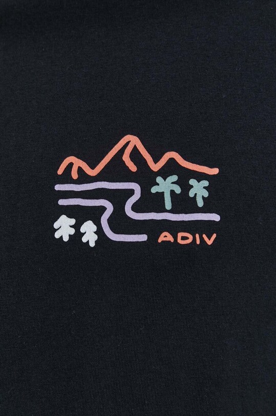 Billabong pamut póló BILLABONG X ADVENTURE DIVISION fekete ABYZT02304