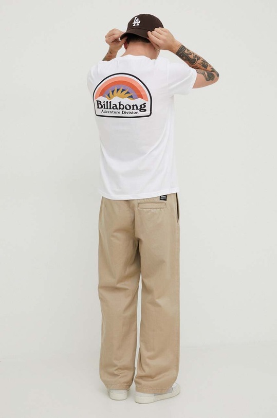 Billabong tricou din bumbac BILLABONG X ADVENTURE DIVISION ABYZT02301 alb SS24