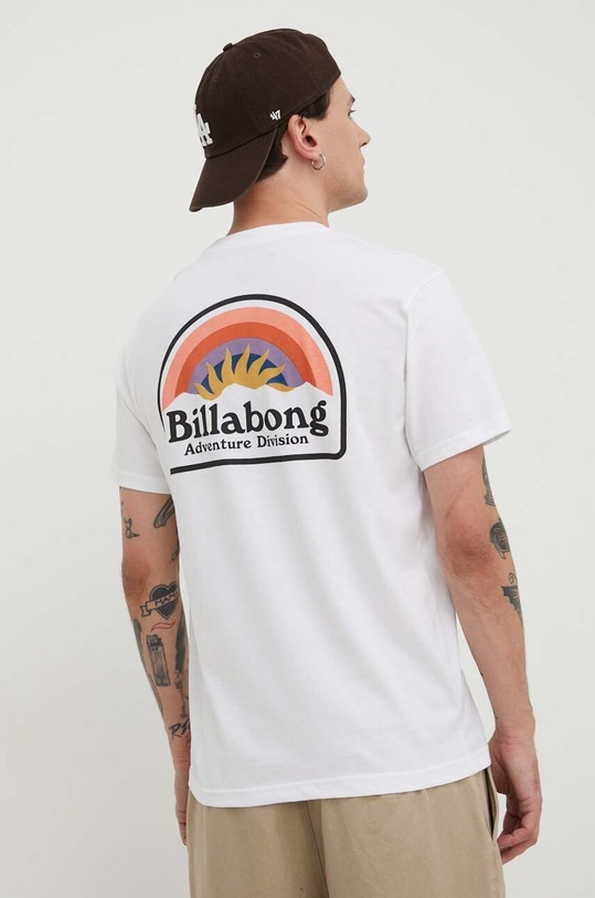 Îmbrăcăminte Billabong tricou din bumbac BILLABONG X ADVENTURE DIVISION ABYZT02301 alb