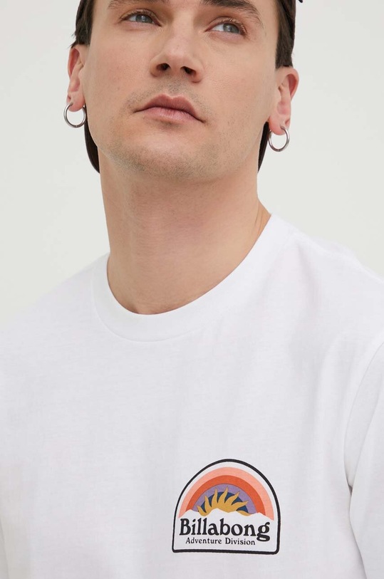Billabong tricou din bumbac BILLABONG X ADVENTURE DIVISION alb ABYZT02301