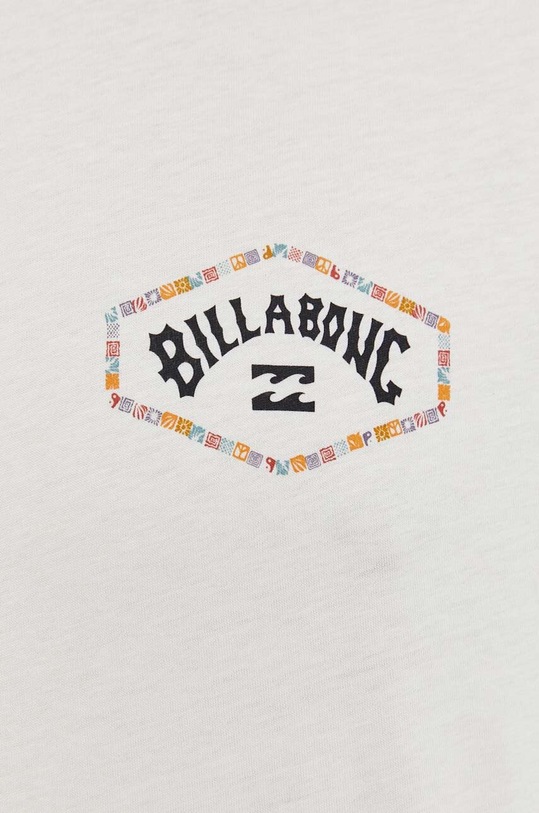 Billabong t-shirt bawełniany ABYZT02257 beżowy