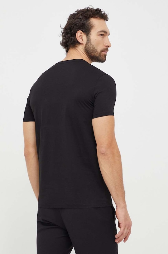 Bavlněné tričko Armani Exchange 3DZTAD.ZJ9AZ černá SS24