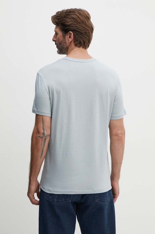Odzież Armani Exchange t-shirt bawełniany 3DZTBD.ZJ9TZ szary