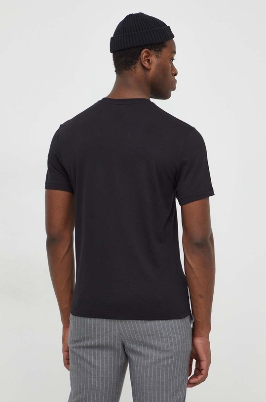 Одяг Бавовняна футболка Armani Exchange 3DZTBD.ZJ9TZ чорний