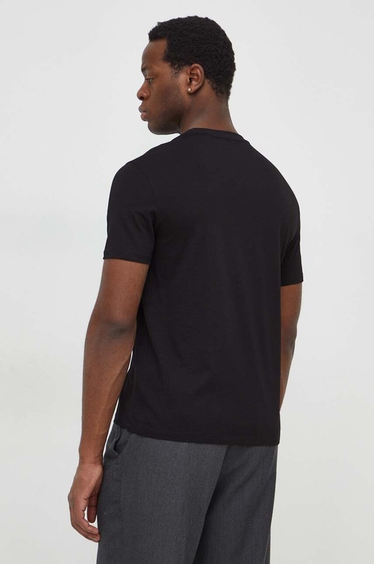 Oblečenie Bavlnené tričko Armani Exchange 3DZTHE.ZJH4Z čierna