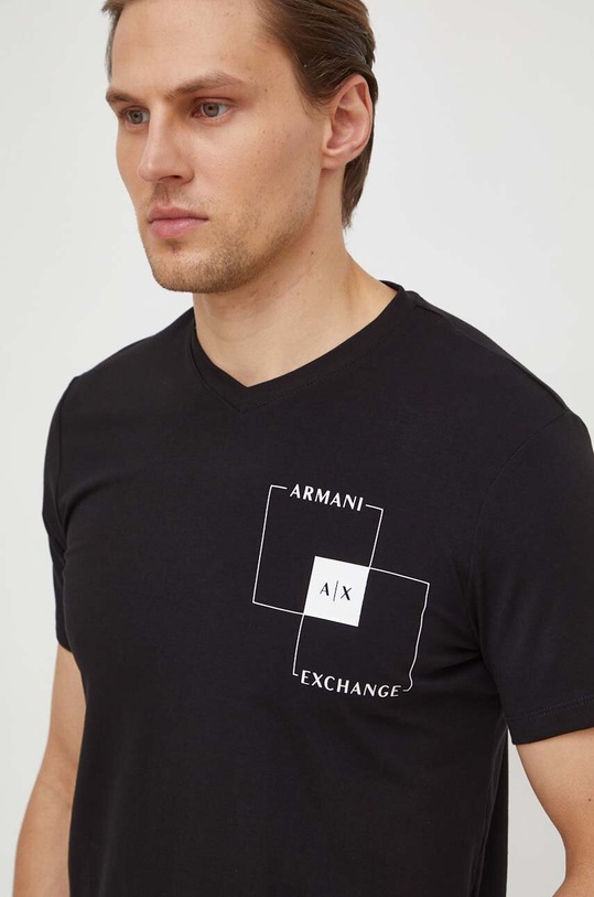 Armani Exchange t-shirt czarny 3DZTHP.ZJE6Z