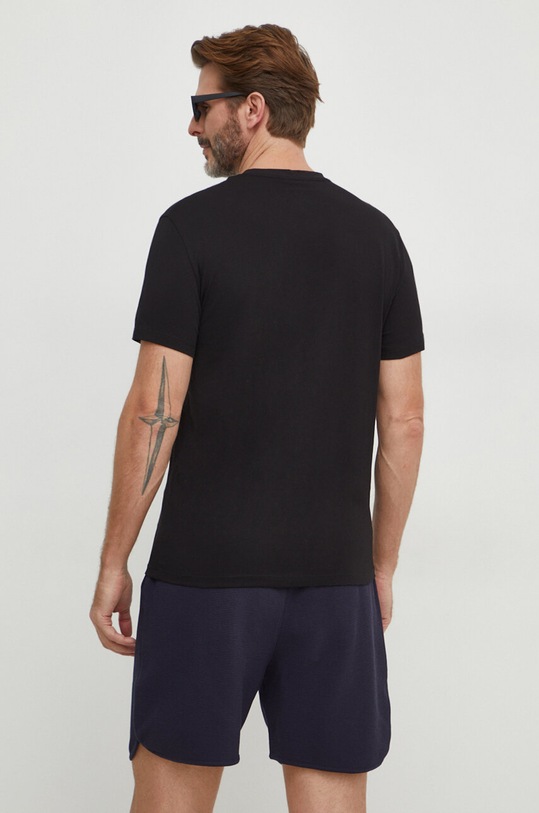 Abbigliamento Armani Exchange t-shirt in cotone x mixmag 3DZTJJ.ZJ8EZ nero