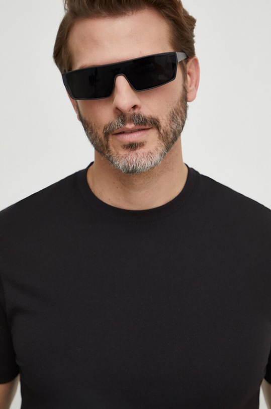Armani Exchange t-shirt in cotone x mixmag nero 3DZTJJ.ZJ8EZ