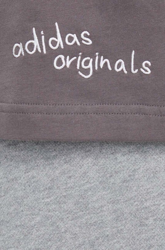 adidas Originals tricou din bumbac IM9680 gri
