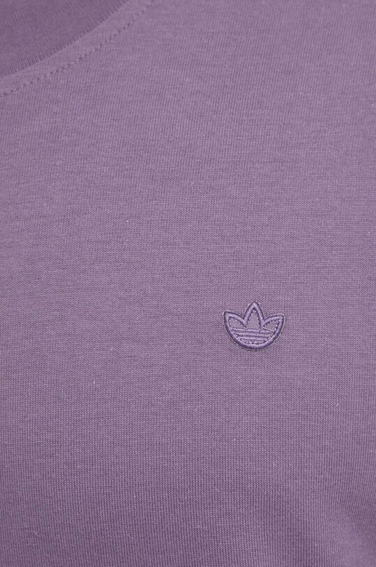 adidas Originals tricou din bumbac IP2772 violet
