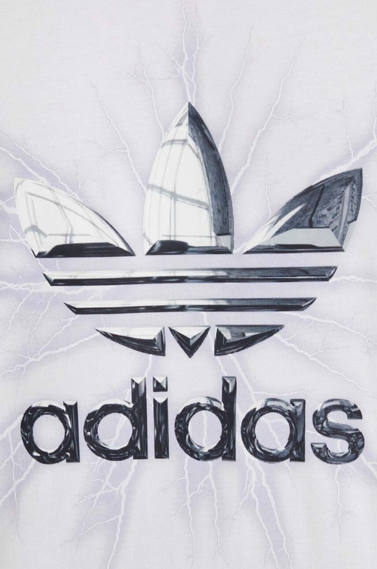 Βαμβακερό μπλουζάκι adidas Originals λευκό IR9438