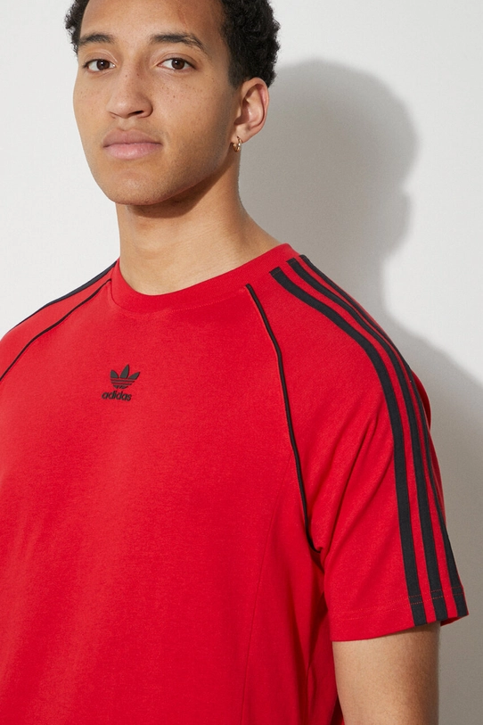 adidas Originals cotton t-shirt IR9449 red