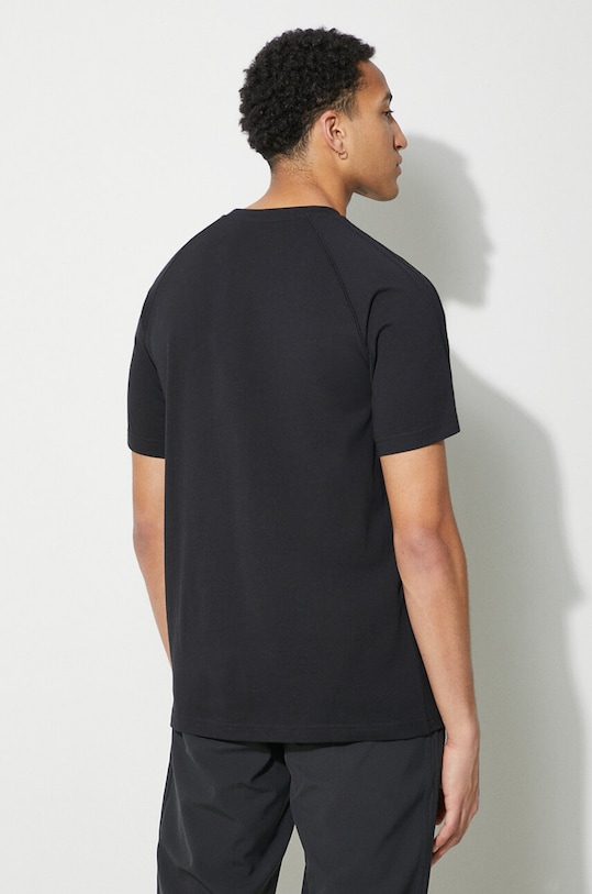 Βαμβακερό μπλουζάκι adidas Originals IR9450 μαύρο SS24