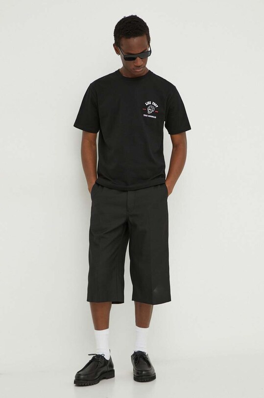 Tričko The Kooples HTSC28018K černá SS24