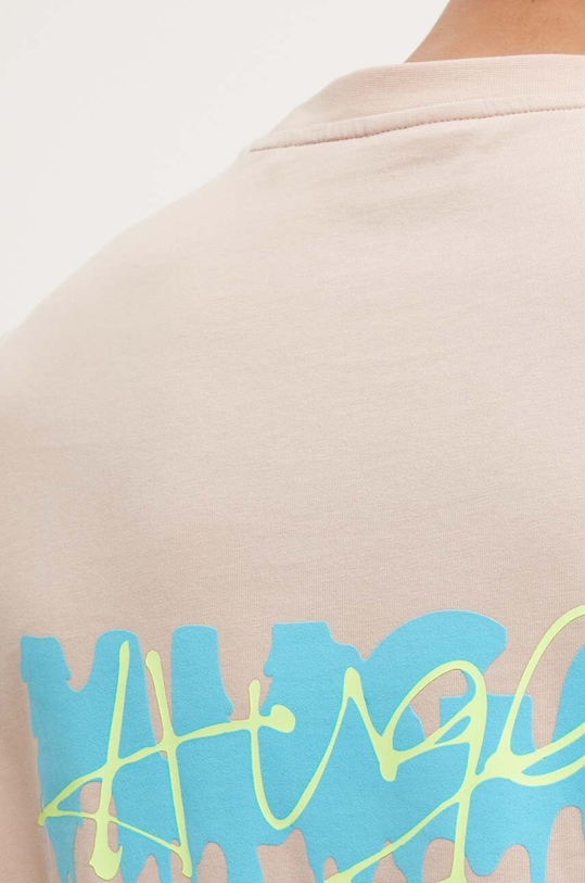 HUGO t-shirt bawełniany 50509966 różowy