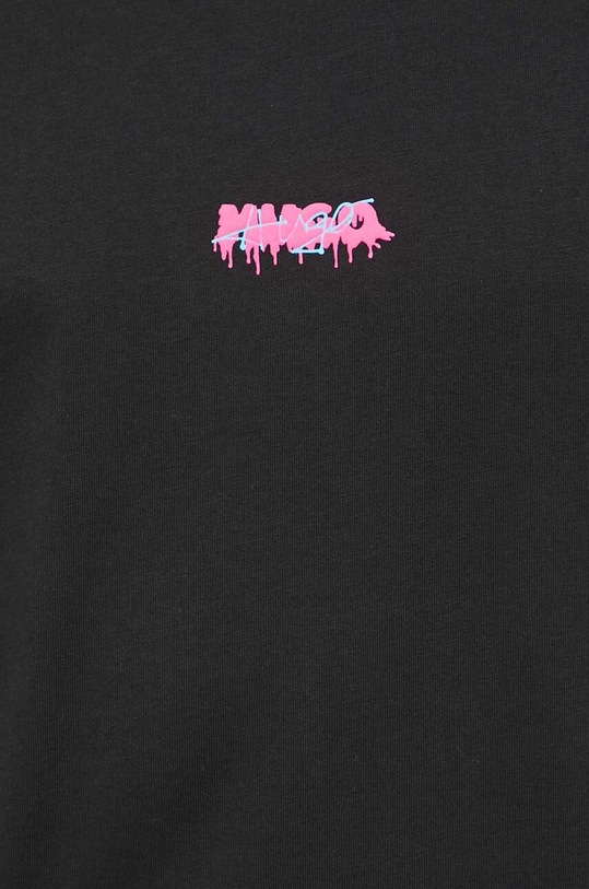 HUGO tricou din bumbac 50509966 negru
