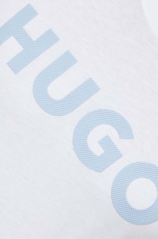 HUGO t-shirt bawełniany biały 50513309