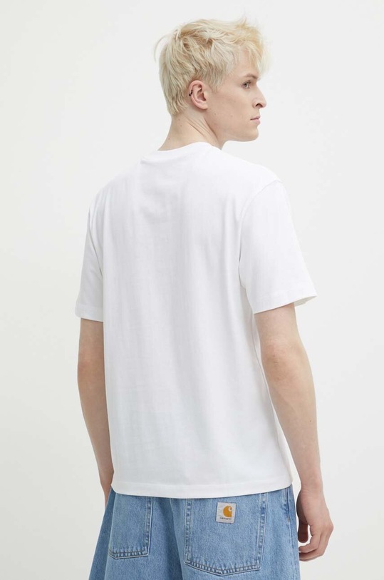 Oblečení Bavlněné tričko HUGO 50513832 bílá