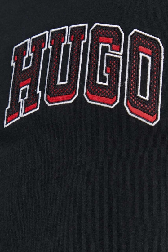 HUGO t-shirt bawełniany 50515067 czarny