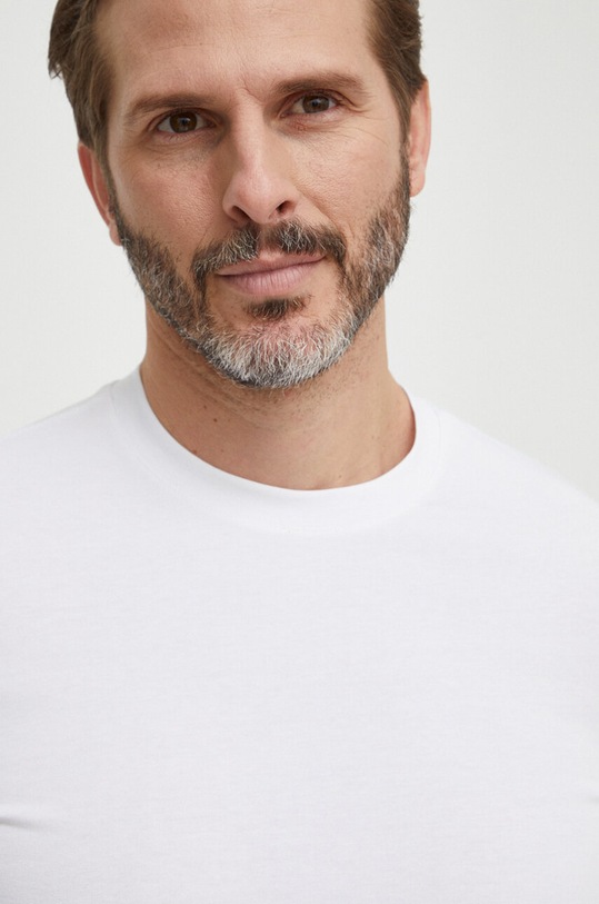 United Colors of Benetton t-shirt biały 3M1PU102W