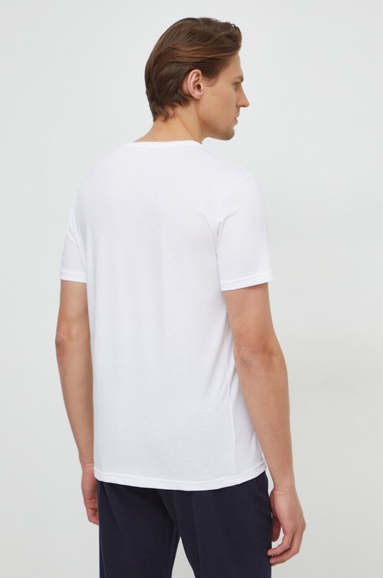 United Colors of Benetton t-shirt bawełniany 3I1XU100A biały SS24