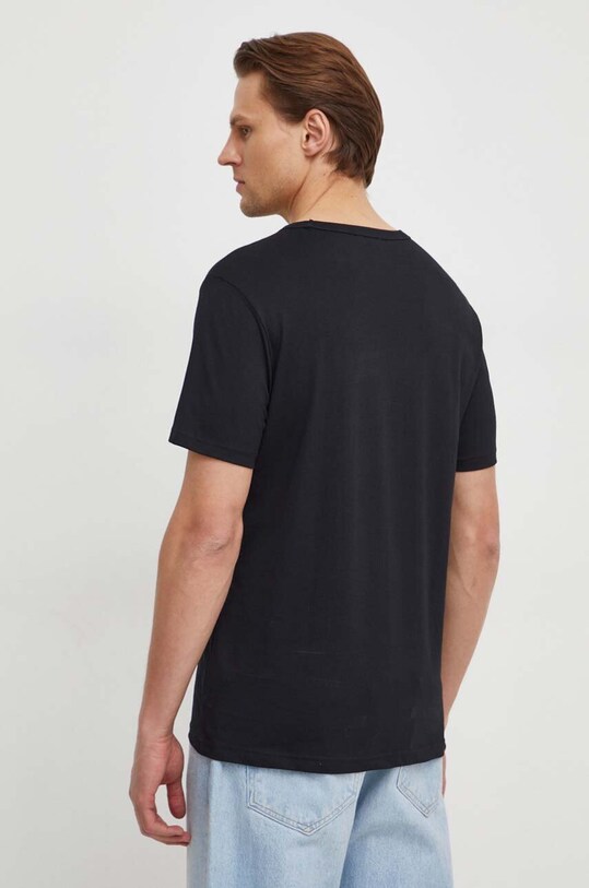 Îmbrăcăminte United Colors of Benetton tricou din bumbac 3I1XU100A negru