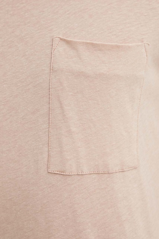 United Colors of Benetton tricou din amestec de in 33CMU101R bej