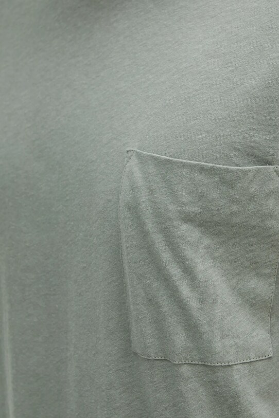 United Colors of Benetton tricou din amestec de in 33CMU101R verde